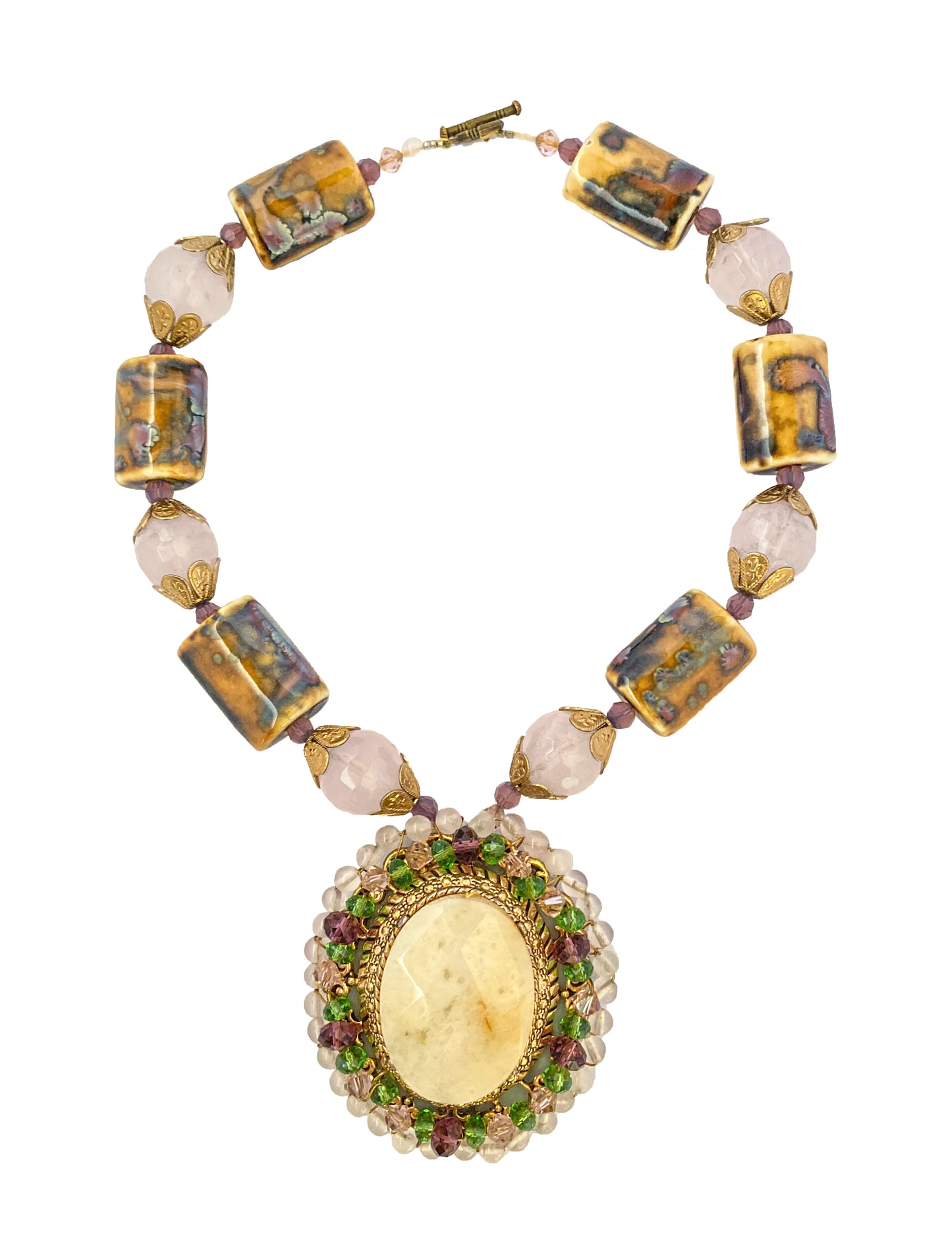Yellow Gemstone Necklace