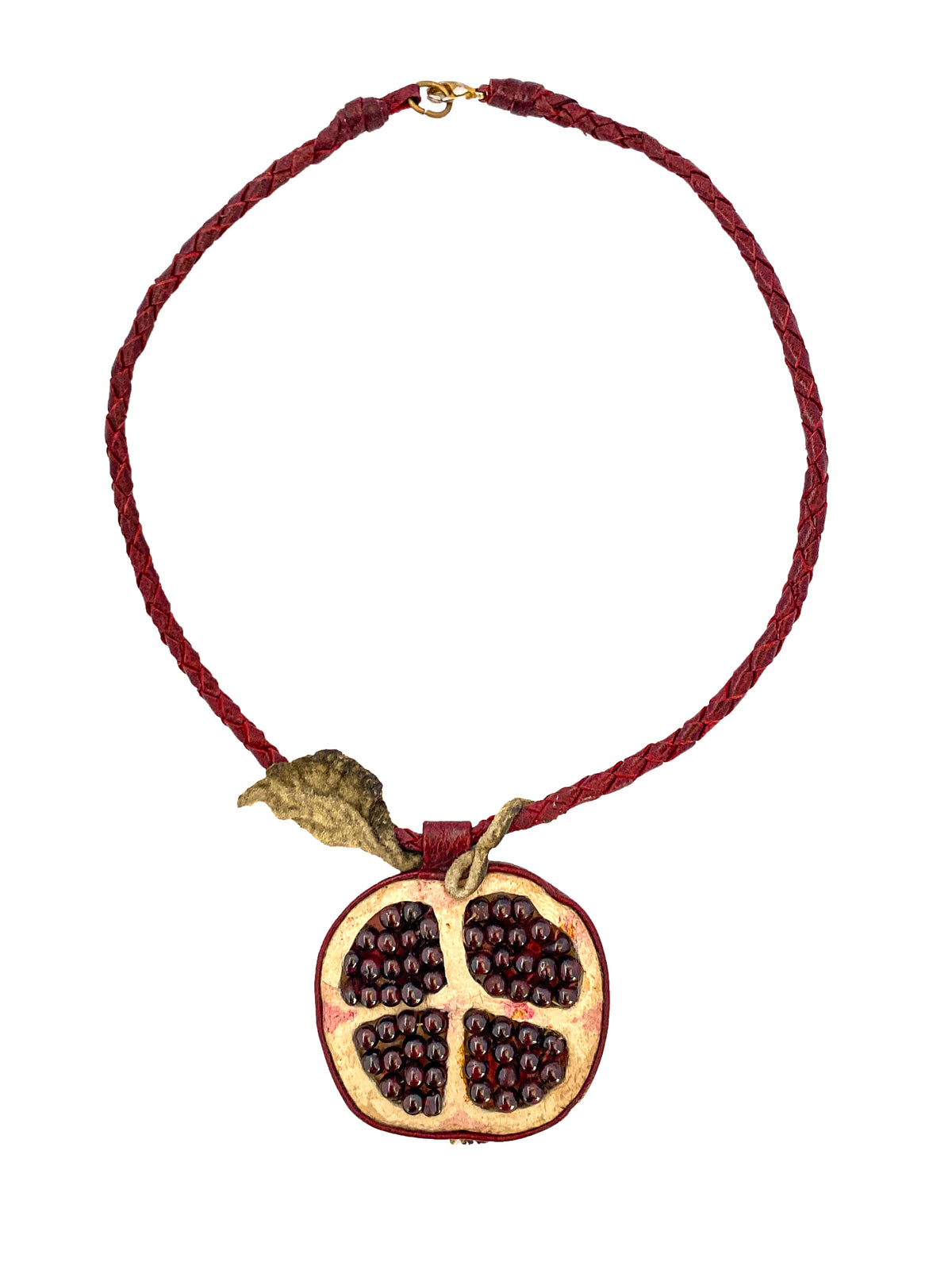 Natural Garnet Pomegranate Necklace