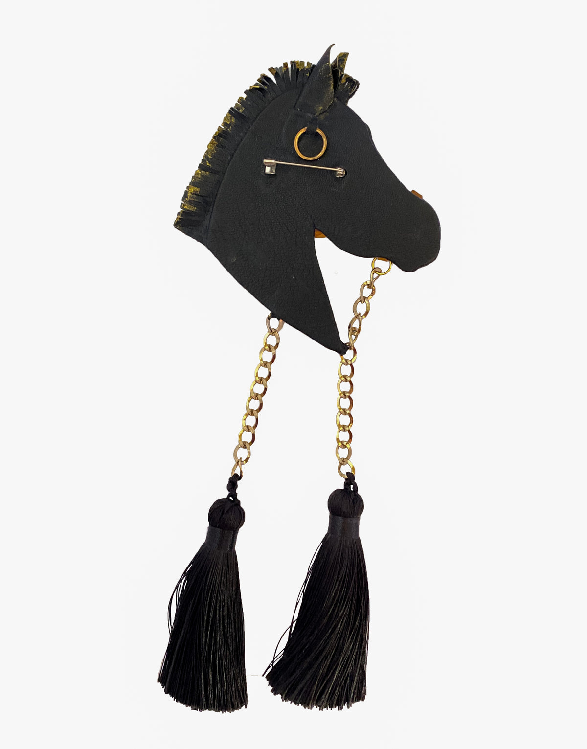 Horse Necklace Convertible Brooch