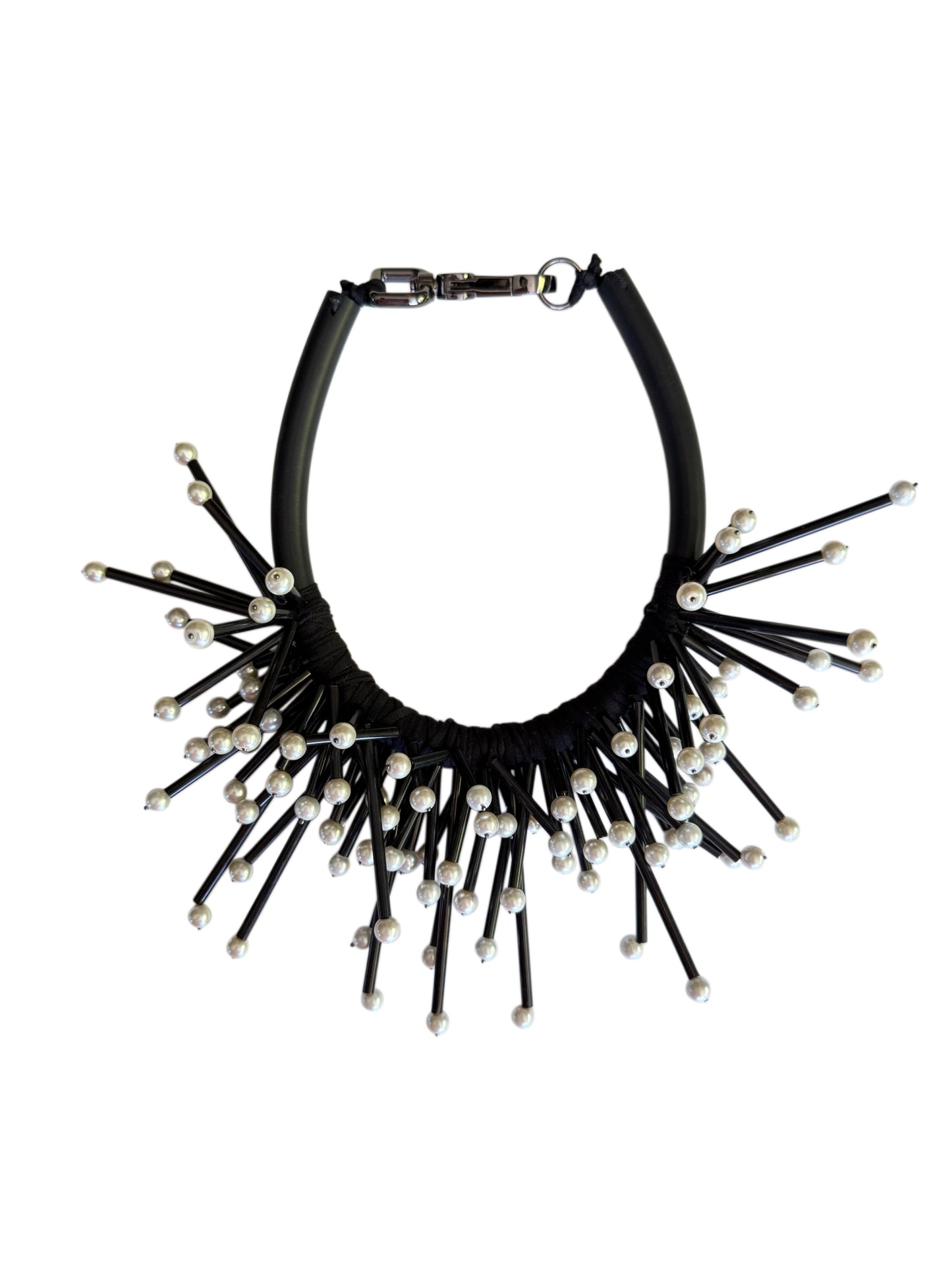 Pearl Burst Statement Necklace
