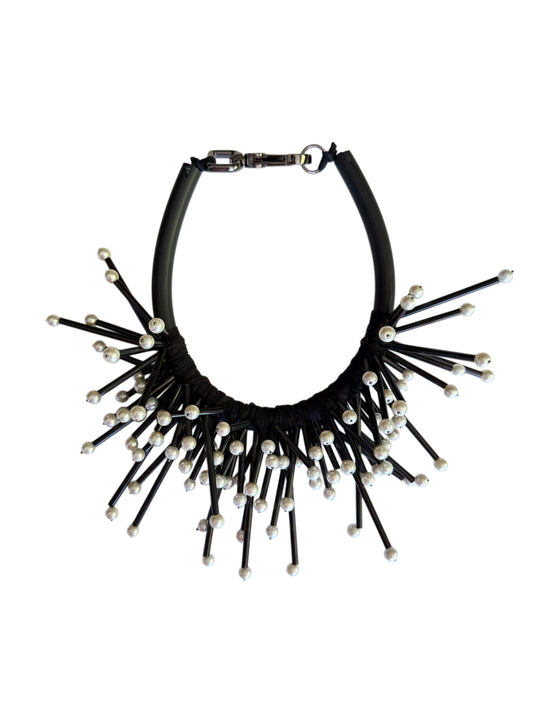 Pearl Burst Statement Necklace