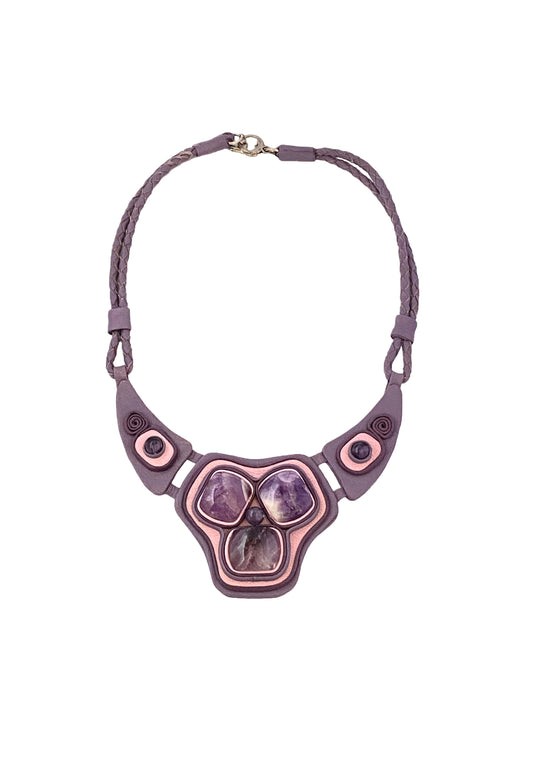 Amethyst Deco Necklace