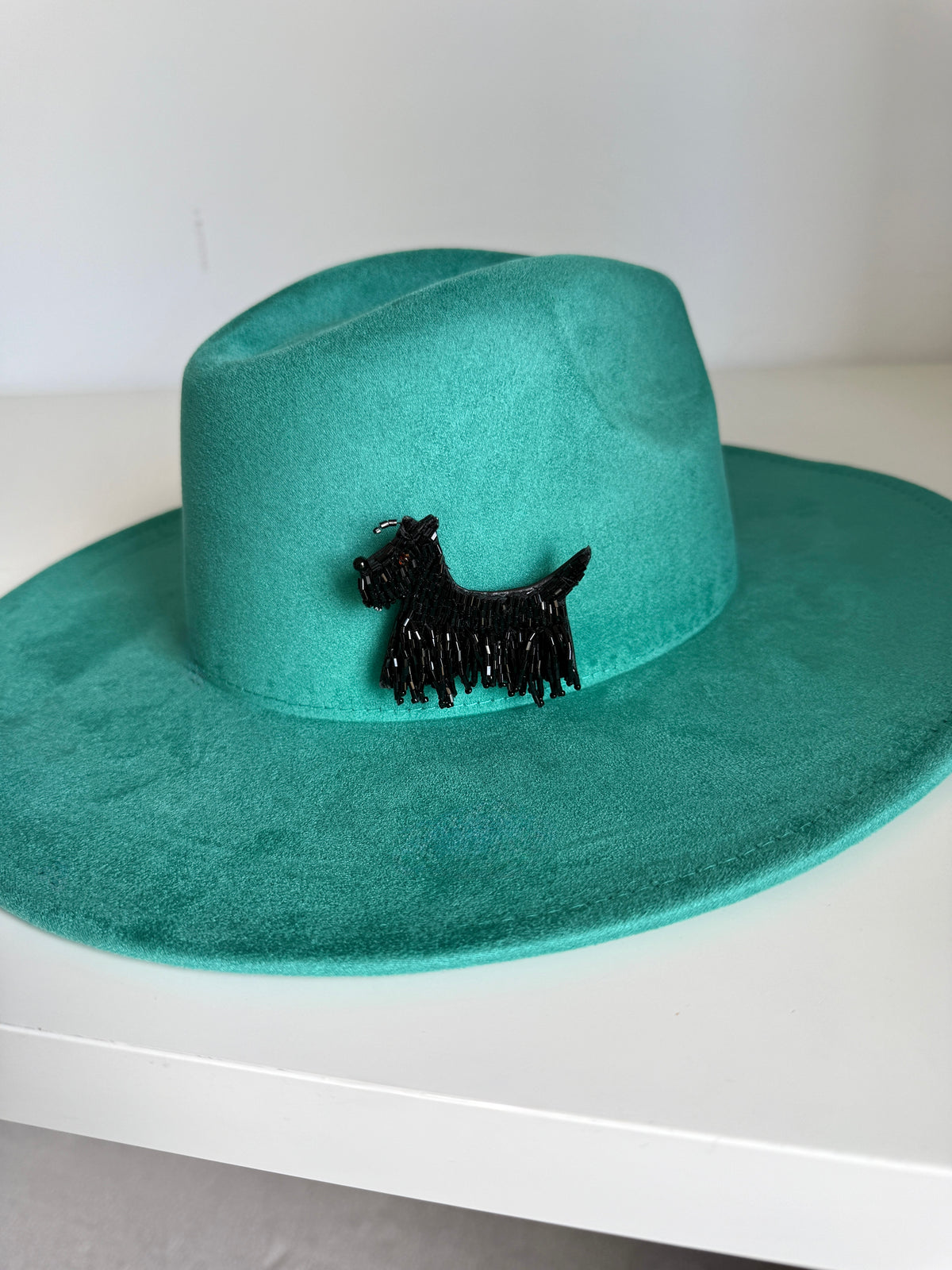 Black Yorkie Brooch