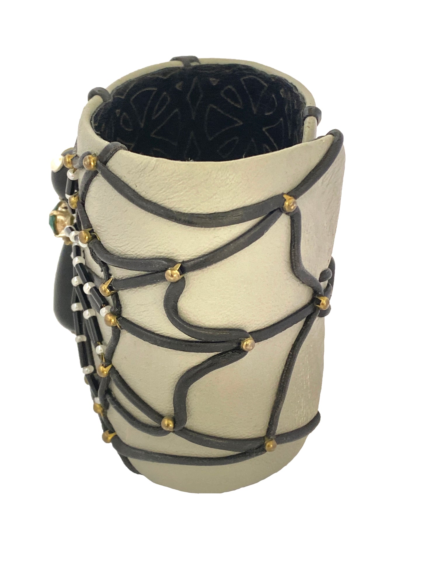 Leather Spider Bracelet