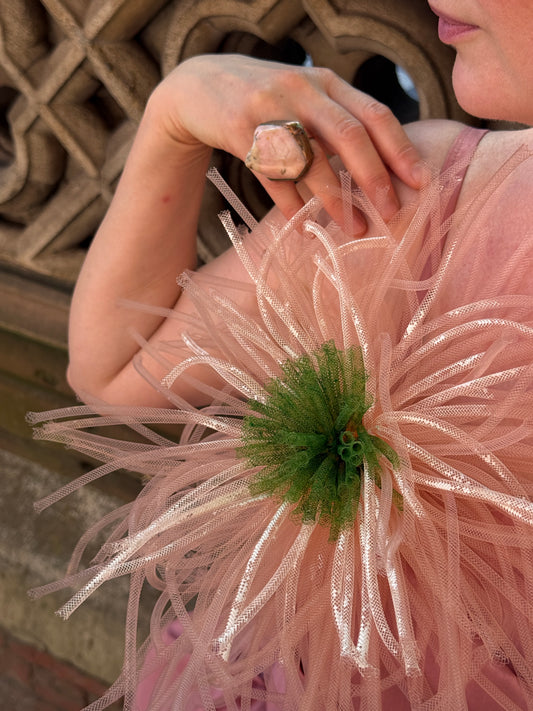 Flower brooch